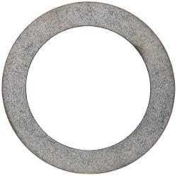 Made in USA - 0.3mm Thick, 30mm Inside x 42mm OD, Round Shim - Uncoated 302/304 Stainless Steel - Exact Tool & Supply