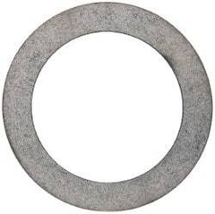 Made in USA - 0.3mm Thick, 30mm Inside x 42mm OD, Round Shim - Uncoated 302/304 Stainless Steel - Exact Tool & Supply
