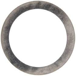 Made in USA - 0.3mm Thick, 35mm Inside x 45mm OD, Round Shim - Uncoated 302/304 Stainless Steel - Exact Tool & Supply