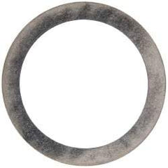 Made in USA - 0.3mm Thick, 35mm Inside x 45mm OD, Round Shim - Uncoated 302/304 Stainless Steel - Exact Tool & Supply