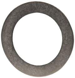 Made in USA - 0.51mm Thick, 12mm Inside x 18mm OD, Round Shim - 7/16" Screw, Uncoated 302/304 Stainless Steel - Exact Tool & Supply