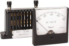 Simpson Electric - Analog, AC Voltmeter, Panel Meter - 60 Hz, 83333 Ohms at 60 Hz, 500 VAC - Exact Tool & Supply
