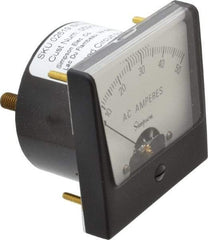 Simpson Electric - Analog, AC Ammeter, Panel Meter - 60 Hz, 0.001 Ohms at 60 Hz - Exact Tool & Supply