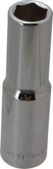 Blackhawk by Proto - 1/2" Drive, Deep Hand Socket - 6 Points, 3-9/32" OAL, Chrome Finish - Exact Tool & Supply