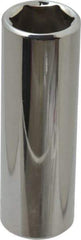 Blackhawk by Proto - 1/2" Drive, Deep Hand Socket - 6 Points, 3-3/32" OAL, Chrome Finish - Exact Tool & Supply