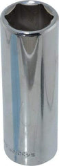 Blackhawk by Proto - 1/2" Drive, Deep Hand Socket - 6 Points, 3-3/32" OAL, Chrome Finish - Exact Tool & Supply