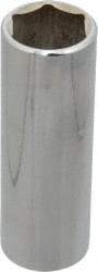 Blackhawk by Proto - 1/2" Drive, Deep Hand Socket - 6 Points, 3-3/32" OAL, Chrome Finish - Exact Tool & Supply