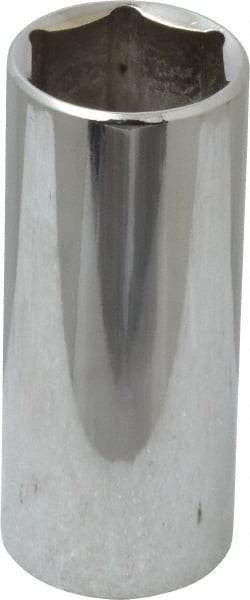 Blackhawk by Proto - 1/2" Drive, Deep Hand Socket - 6 Points, 3-3/32" OAL, Chrome Finish - Exact Tool & Supply