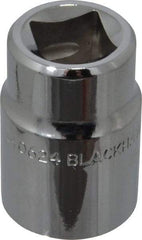 Blackhawk by Proto - 3/4", 1/2" Drive, Standard Hand Socket - 6 Points, 1-1/2" OAL, Chrome Finish - Exact Tool & Supply