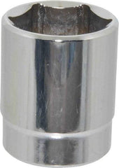 Blackhawk by Proto - 1", 1/2" Drive, Standard Hand Socket - 6 Points, 1-5/8" OAL, Chrome Finish - Exact Tool & Supply