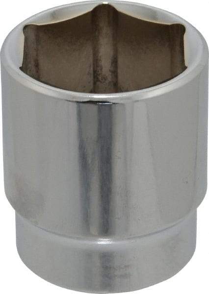 Blackhawk by Proto - 1-1/8", 1/2" Drive, Standard Hand Socket - 6 Points, 1-11/16" OAL - Exact Tool & Supply