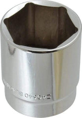 Blackhawk by Proto - 1-1/4", 1/2" Drive, Standard Hand Socket - 6 Points, 1-55/64" OAL - Exact Tool & Supply
