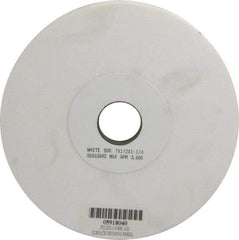 Grier Abrasives - 7" Diam x 1-1/4" Hole x 1/2" Thick, K Hardness, 80 Grit Surface Grinding Wheel - Aluminum Oxide, Type 1, Medium Grade, 3,600 Max RPM, Vitrified Bond, No Recess - Exact Tool & Supply