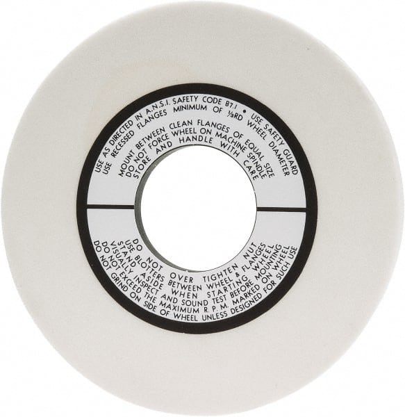 Grier Abrasives - 10" Diam x 3" Hole x 1/2" Thick, K Hardness, 80 Grit Surface Grinding Wheel - Exact Tool & Supply