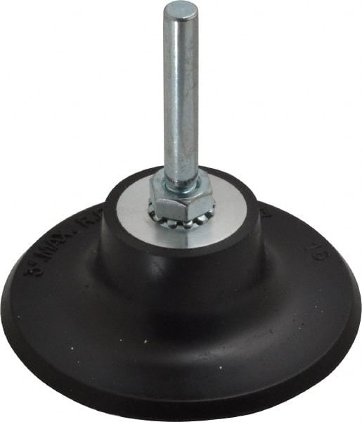 Value Collection - 3" Diam Quick-Change Type S Disc Backing Pad - Exact Tool & Supply