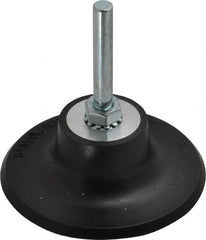 Value Collection - 3" Diam Quick-Change Type S Disc Backing Pad - Exact Tool & Supply