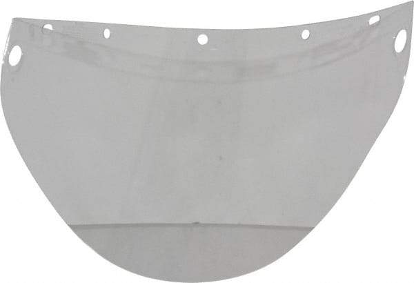 North - Scratch Resistant Clear Propionate Welding Window - 9-3/4" High x 19" Wide x 0.06" Thick - Exact Tool & Supply