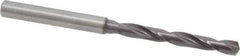 Guhring - 0.1969" 140° Solid Carbide Jobber Drill - FIREX Finish, Right Hand Cut, Spiral Flute, Straight Shank, 82mm OAL, SU Point - Exact Tool & Supply