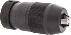Rohm - JT33, 1/32 to 1/2" Capacity, Tapered Mount Drill Chuck - Keyless, 46mm Sleeve Diam, 94mm Open Length - Exact Tool & Supply