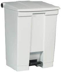 Rubbermaid - 18 Gal Rectangle Unlabeled Trash Can - Exact Tool & Supply