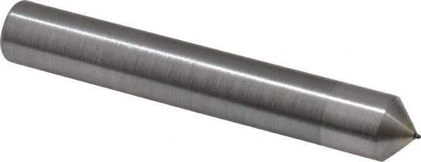 SPI - 0.015" Full Ball Radius Single Point Diamond Dresser - 2-1/2" Long x 3/8" Shank Diam - Exact Tool & Supply