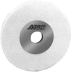 Grier Abrasives - 7" Diam x 1-1/4" Hole x 1/4" Thick, K Hardness, 80 Grit Surface Grinding Wheel - Aluminum Oxide, Type 1, Medium Grade, 3,600 Max RPM, Vitrified Bond, No Recess - Exact Tool & Supply