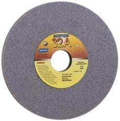 Norton - 14" Diam x 5" Hole x 1-1/2" Thick, G Hardness, 46 Grit Surface Grinding Wheel - Ceramic, Type 1, Coarse Grade, Vitrified Bond, No Recess - Exact Tool & Supply