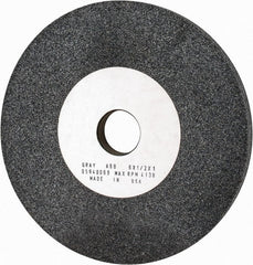Grier Abrasives - 60 Grit Aluminum Oxide Bench and Pedestal Grinding Wheel - Exact Tool & Supply