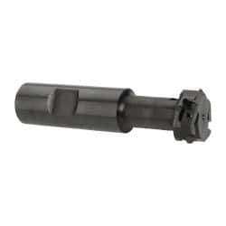 Cutting Tool Technologies - 31/32" Cutting Diam x 25/64" Cutting Width, 4 Cutter Inserts, 3/4" Shank Diam, Indexable T-Slot Cutter - Insert Style 1215-015, 2 Flutes - Exact Tool & Supply