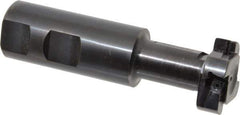 Cutting Tool Technologies - 1-1/4" Cutting Diam x 31/64" Cutting Width, 4 Cutter Inserts, 1" Shank Diam, Indexable T-Slot Cutter - Insert Style 1312-030, 2 Flutes - Exact Tool & Supply