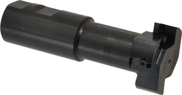 Cutting Tool Technologies - 1-27/32" Cutting Diam x 53/64" Cutting Width, 4 Cutter Inserts, 1-1/4" Shank Diam, Indexable T-Slot Cutter - Insert Style 1500-030, 2 Flutes - Exact Tool & Supply