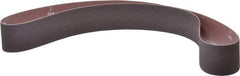 Norton - 2" Wide x 48" OAL, 80 Grit, Aluminum Oxide Abrasive Belt - Aluminum Oxide, Medium, Coated, X Weighted Cloth Backing, Series R228 - Exact Tool & Supply