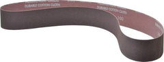 Norton - 2" Wide x 48" OAL, 100 Grit, Aluminum Oxide Abrasive Belt - Aluminum Oxide, Fine, Coated, X Weighted Cloth Backing, Series R228 - Exact Tool & Supply