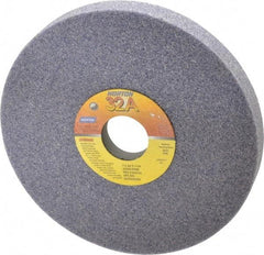 Norton - 7" Diam x 1-1/4" Hole x 3/4" Thick, H Hardness, 46 Grit Surface Grinding Wheel - Aluminum Oxide, Type 5, Coarse Grade, 3,600 Max RPM, Vitrified Bond, One-Side Recess - Exact Tool & Supply