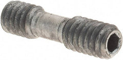 Cutting Tool Technologies - Hex Socket Differential Screw for Indexable T-Slot Milling Cutters - #8-32 Thread, For Use with Wedges - Exact Tool & Supply