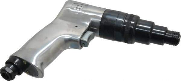 Ingersoll-Rand - 1/4" Bit Holder, 1,800 RPM, Pistol Grip Handle Air Screwdriver - 10 Ft/Lb Torque, 1/4 NPT Inlet, 29 CFM - Exact Tool & Supply
