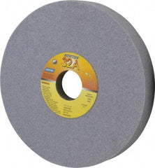 Norton - 7" Diam x 1-1/4" Hole x 1" Thick, I Hardness, 60 Grit Surface Grinding Wheel - Aluminum Oxide, Type 5, Medium Grade, 3,600 Max RPM, Vitrified Bond, One-Side Recess - Exact Tool & Supply