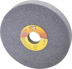Norton - 7" Diam x 1-1/4" Hole x 1" Thick, I Hardness, 46 Grit Surface Grinding Wheel - Aluminum Oxide, Type 5, Coarse Grade, 3,600 Max RPM, Vitrified Bond, One-Side Recess - Exact Tool & Supply