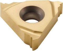Seco - 22ER External Right Hand 6 UN Laydown Threading Insert - Grade CP500, TiAlN/TiN Coated Carbide, 12.7mm Inscribed Circle - Exact Tool & Supply