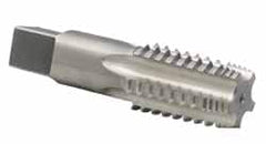 Reiff & Nestor - 2 - 11-1/2 NPTF, 7 Flutes, Bright Finish, High Speed Steel, Interrupted Thread Pipe Tap - Exact Tool & Supply