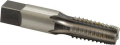 Reiff & Nestor - 1/8-27 NPTF, 5 Flutes, Bright Finish, High Speed Steel, Interrupted Thread Pipe Tap - Exact Tool & Supply
