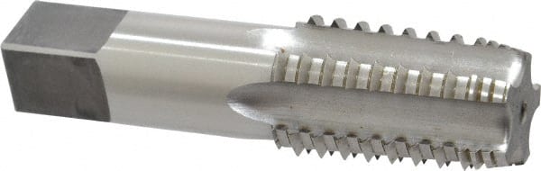 Reiff & Nestor - 1/2-14 NPTF, 5 Flutes, Bright Finish, High Speed Steel, Interrupted Thread Pipe Tap - Exact Tool & Supply