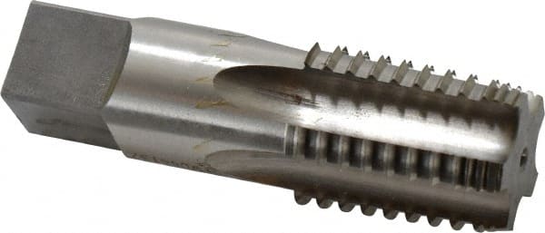 Reiff & Nestor - 3/4-14 NPTF, 5 Flutes, Bright Finish, High Speed Steel, Interrupted Thread Pipe Tap - Exact Tool & Supply