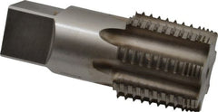 Reiff & Nestor - 1-1/2 - 11-1/2 NPTF, 7 Flutes, Bright Finish, High Speed Steel, Interrupted Thread Pipe Tap - Exact Tool & Supply