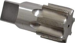 Reiff & Nestor - 2 - 11-1/2 NPSF Thread, 7 Flute Standard Pipe Tap - 4-1/2" OAL, 1-3/4" Thread Length, 1-7/8" Shank Diam, Bright Finish, High Speed Steel - Exact Tool & Supply