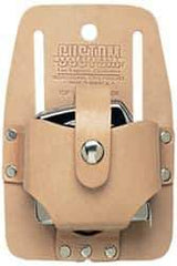 CLC - Tape Measure Holster - Leather, Tan - Exact Tool & Supply