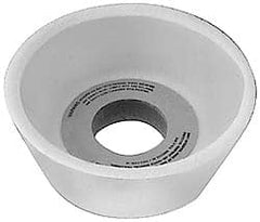 Grier Abrasives - 5 Inch Diameter x 1-1/4 Inch Hole x 1-3/4 Inch Thick, 46 Grit Tool and Cutter Grinding Wheel - Exact Tool & Supply