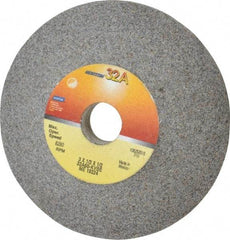 Norton - 3" Diam, 1/2" Hole Size, 1/2" Overall Thickness, 60 Grit, Type 12 Tool & Cutter Grinding Wheel - Medium Grade, Aluminum Oxide, K Hardness, Vitrified Bond, 8,280 RPM - Exact Tool & Supply
