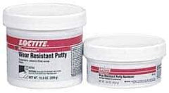 Loctite - 1 Lb Kit Gray Epoxy Resin Putty - -20 to 225°F Operating Temp, 6 hr Full Cure Time, Series 135 - Exact Tool & Supply