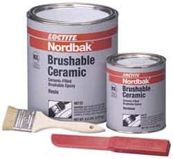 Loctite - 6 Lb Kit Gray Epoxy Resin Filler/Repair Caulk - 248°F Max Operating Temp, 6 hr Full Cure Time, Series 209 - Exact Tool & Supply